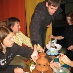 Schokobrunnen und Zuckerwatte
